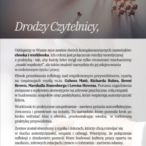 Maska męskości a przywództwo